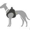 Hunter Hilo læder hundesele XS brun hals 33-37 cm - let og blød pasform