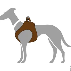 Hunter Hilo læder hundesele XS-S brun hals 37-40 cm - let og komfortabel pasform
