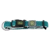 Hunter hunde halsbånd Hilo Turkis XL - justerbart hundehalsbånd (45-70 cm, B 3,8 cm)