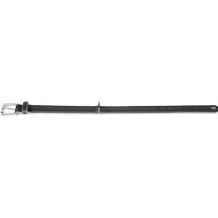 Hunter Hundehalsbånd læder Canada Elg Grå 30 - 21-25 cm