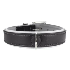 Hunter Hundehalsbånd læder Canada Elg Grå 40 - 29-35 cm