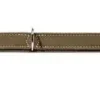 Hunter Hunting halsbånd str.45 Oliven - justerbart hundehalsbånd (33 - 39 cm., B 2,8 cm.)