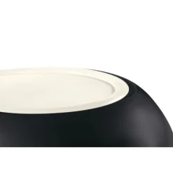 Hunter Keramik Lund Hunde Skål 550 ml Sort