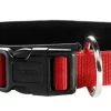Hunter Neopren hundehalsbånd rød 30 cm - 28-30 cm til hvalpe og små hunde