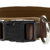 Hunter Neopren hundehalsbånd brun 30 cm - 28-30 cm indstilling