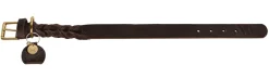 Hunter Sansibar Solid 60 Hundehalsbånd i læder - 48-54 cm