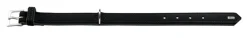 Hunter Softie hundehalsbånd 30 cm sort - 18-24 cm indstilling