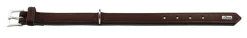 Hunter Softie hundehalsbånd 55 cm brun - 42-50 cm indstilling