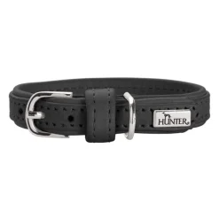 Hunter Soho Mini Hundehalsbånd Sort 20-24 cm