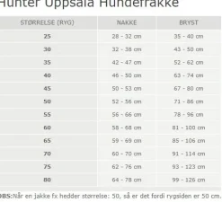 Hunter Uppsala Hundefrakke 2i1 str. 35 brun