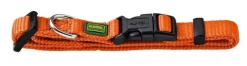 Hunter Vario Plus Halsbånd Orange XS 22-35 cm - Let, justerbart og synligt hundehalsbånd
