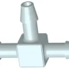 MiniZoo Hvidt T-stykke 6 mm