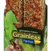 JR Farm ys Grainless Gnaverstænger Vildtfrø og Tidselblomst 140 g