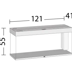 Juwel Akvarium Juwel Rio 240 L Hvid 121x41x55 cm