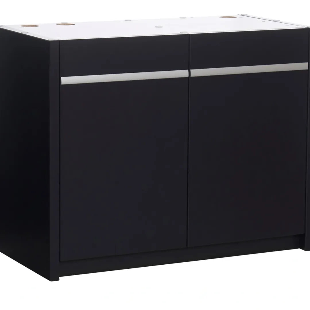 Akvastabil Kabinet 275 L 100x50x79 cm til MOVE i Sort