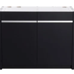 Akvastabil Kabinet 360 L 130x50x79 cm til MOVE i Sort