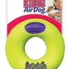 Kong Air Squeaker Donut M - sjovt pivelegetøj i donutform