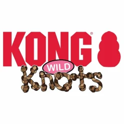 Kong Holiday Wild Knots Bear Mix M/L - juleinspireret robust bjørne-legetøj