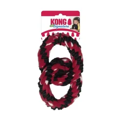 Kong Signature Reb Dobbelt Ring 23 cm Flerfarvet - hundelegetøj