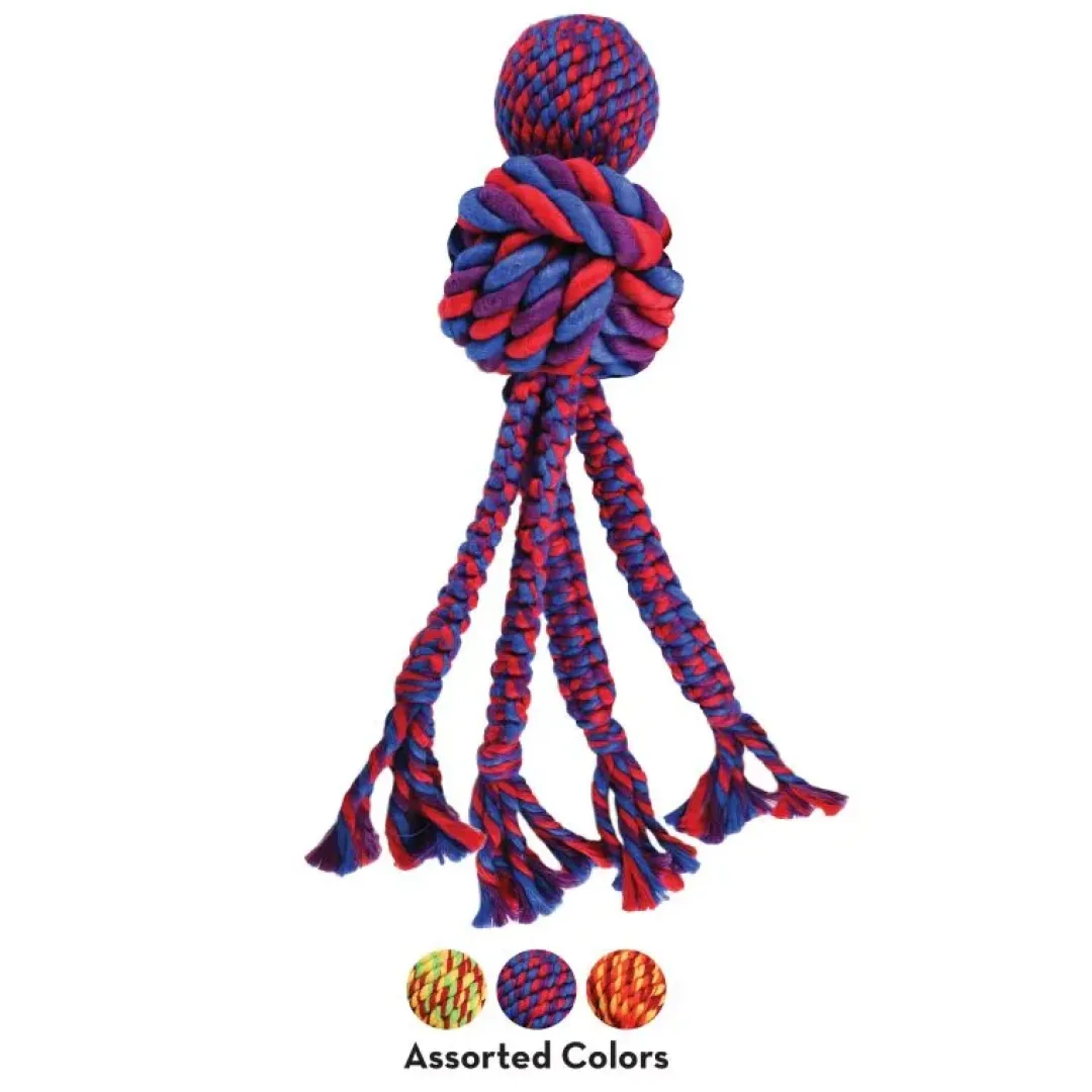 Kong Wubba Weaves L 38 cm Mix - hundelegetøj