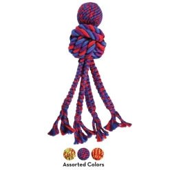 Kong Wubba Weaves XL 44 cm Mix - hundelegetøj