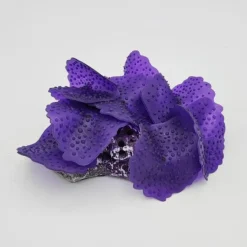 Blau - Aquaristic Kunstig koral Ulva lactuca (Purple) 12x9x4 cm