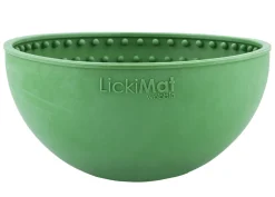 LickiMat Wobble Grøn Ø 18 x 8 cm - aktiveringsskål til hunde