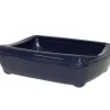 Moderna kattebakke 42x31x13 cm i sort med kant