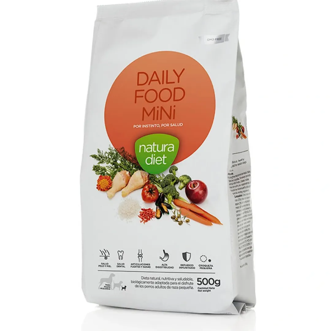 Natura Diet Super premium Hunde & kattefoder Natura Diet Daily Mini Hundefoder 500 g - Naturlig ernæring