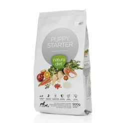 Natura Diet Super premium Hunde & kattefoder Natura Diet Puppy Starter Hvalpefoder 500 g