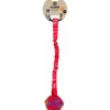 Ozami Play-n-tug Ball With Crinkle Pink Cammo 50 cm - Trækkelegetøj til Hund