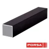 Porsa sort aluprofil firkantet 100 cm.