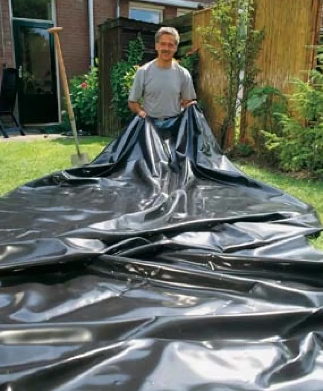 Pondteam PVC folie Rulle 0,5 mm 25x4 meter bred
