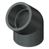 PVC vinkel 45 grader 12 mm.