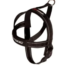 Ezydog QuickFit sele sort XXS - hurtig og komfortabel sele til små hunde