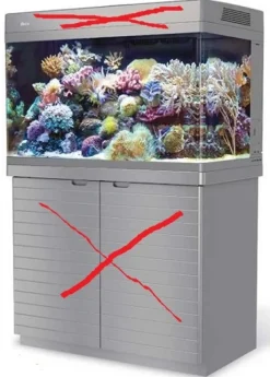 RedSea Red Sea Max 250 Sølv Akvarium uden belysning