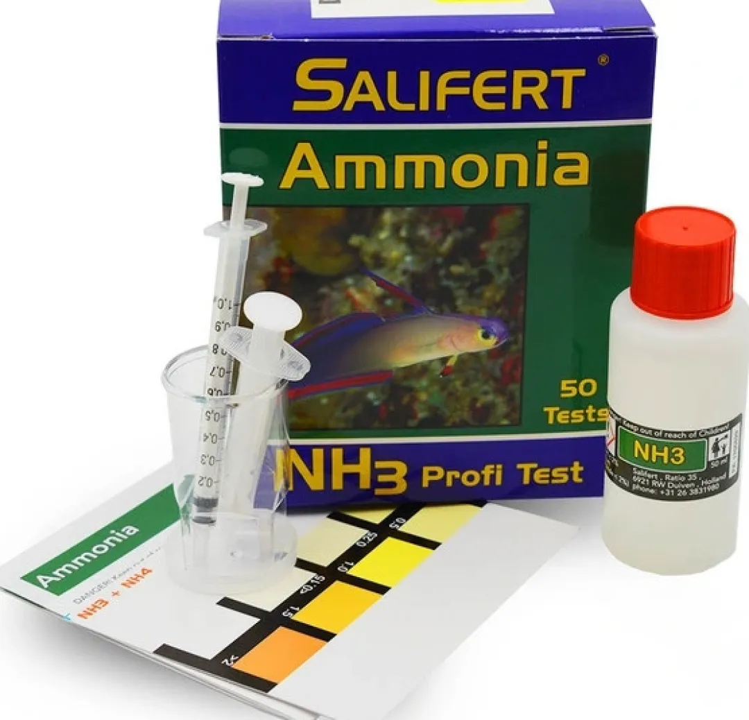 Salifert - Creating the right environment Salifert Ammonium Test NH3 / NH4