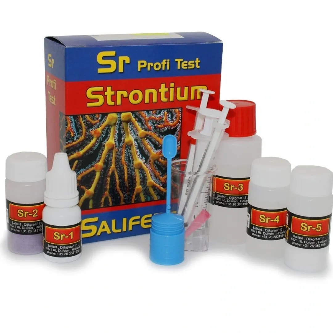 Salifert - Creating the right environment Salifert Strontium Test SR