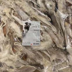 Snackit Kvalitetssnacks til hunde Snackit Kaninører med pels 1 kg - Naturlige hundesnacks i stor pakke