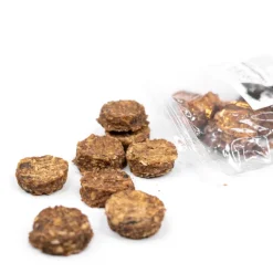 Snackit Kvalitetssnacks til hunde Snack'it Laksefrikadeller 100 g - naturlige hundesnacks med laks og torsk