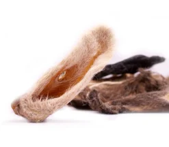 Snackit Kvalitetssnacks til hunde Snackit Lammeører med pels 100 g - Naturlige hundesnacks