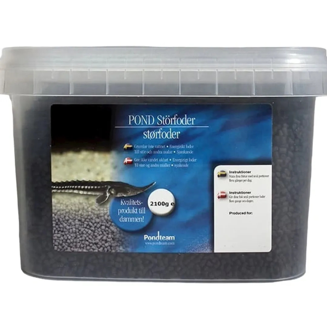 Pondteam Størfoder 2100 gram – 3,5 liter 3 mm pellets