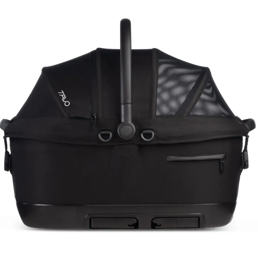 Tavo Pets Tavo MAEVE ISO6X ONYX Sort - Crashtestet ISOFIX-autostol til kæledyr