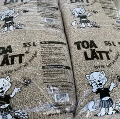 TOA-LÄTT Kattestrø - Kattegrus 55 liter