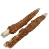 Treattime Tyggepinde med kylling 24 cm 2 stk - naturlige hundesnacks