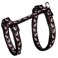 Trixie Kattesele i nylon 27-46 cm med line 1.2 m (TX4142)