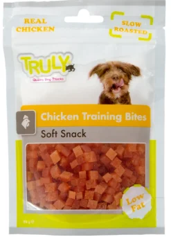 Truly Katte og Hundesnack Truly Chicken Training Bites 85 g - kyllingetræningsbidder