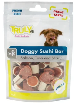 Truly Katte og Hundesnack Truly Sushi 90 g - sushi-snacks til hunde