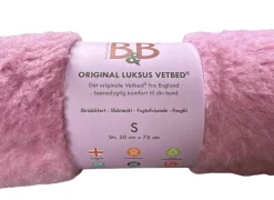 B&B Økologisk Hundeshampoo Vetbed Original rosa small 50x75 cm til hund - blød komfort og varme