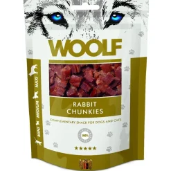 Woolf HundeSnacks og Kattesnack Woolf Hunde- og Kattesnack Kanin Chunkies